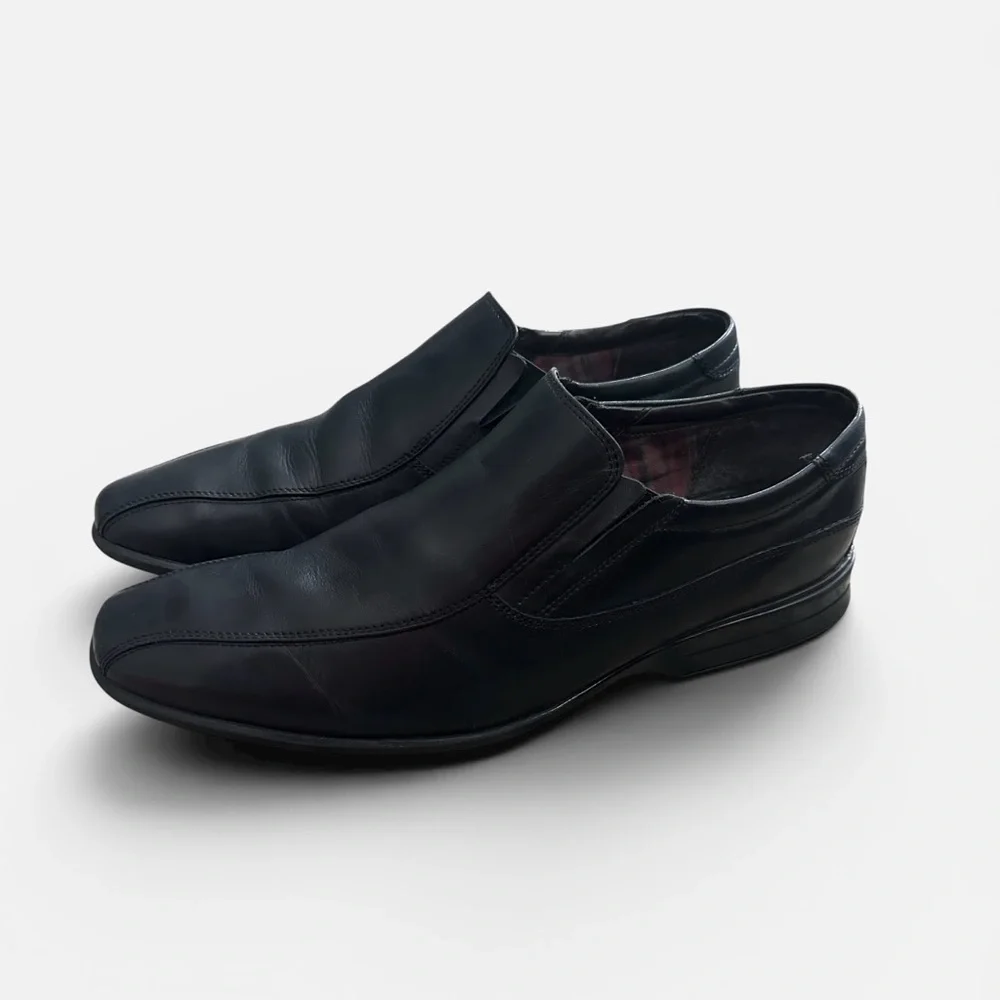 Clark’s Leather‎ Loafers Dress Shoes Black Mens 12